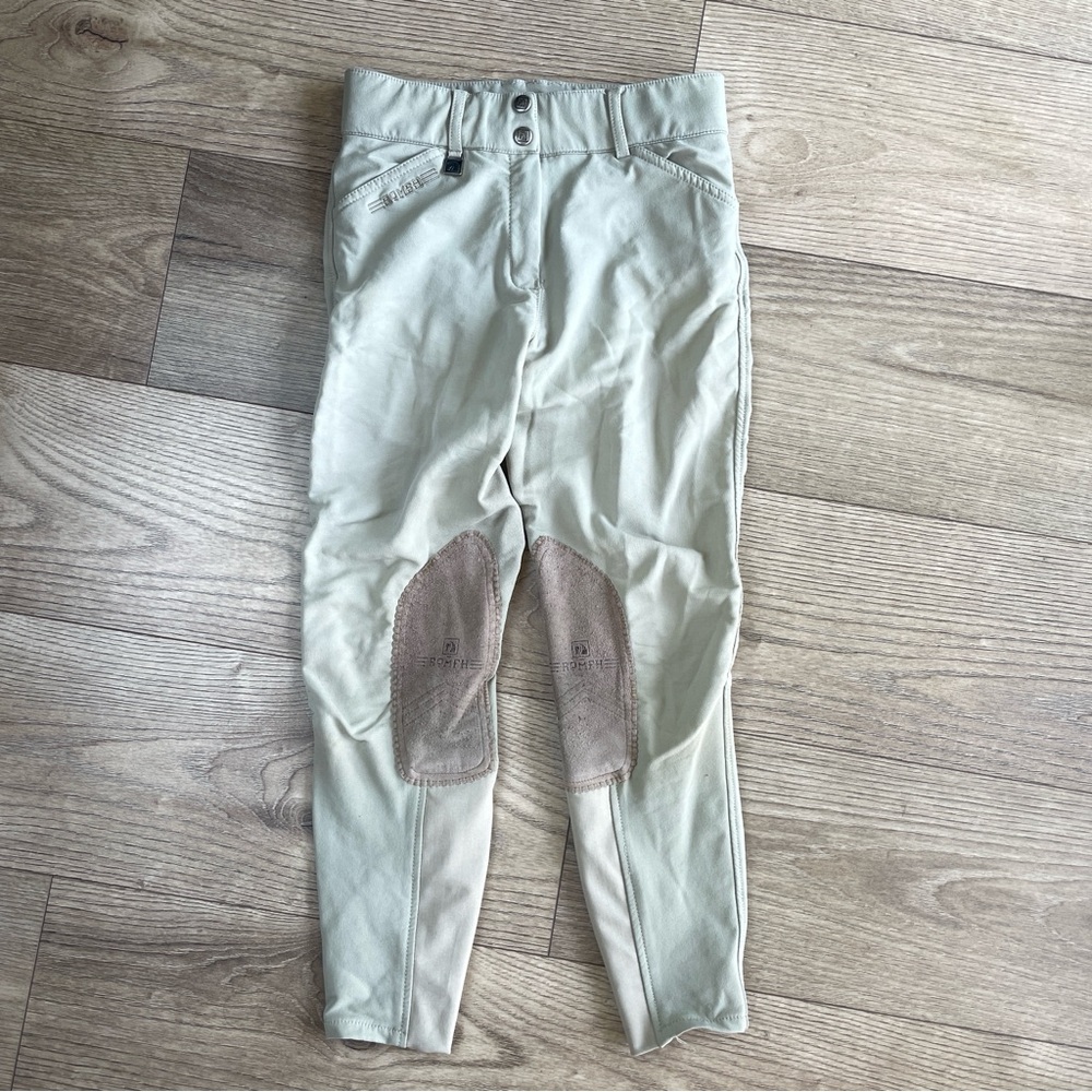 ROMFH youth Cream Riding Pants breeches